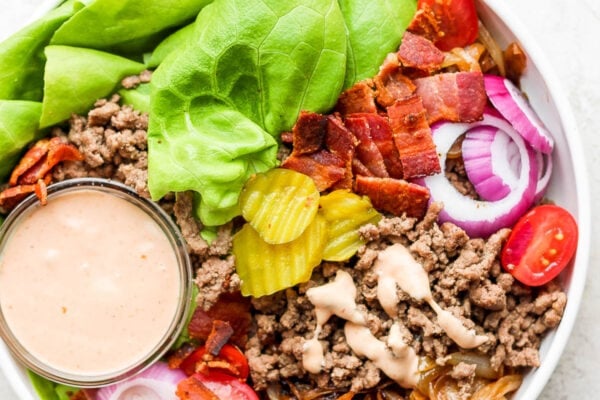 The best burger bowl recipe.