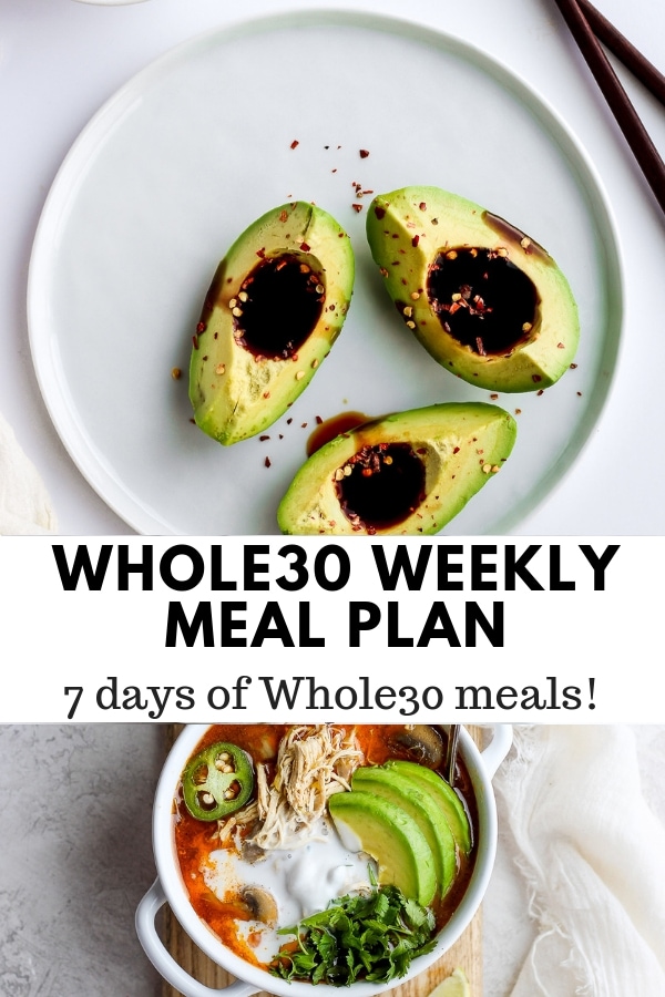 Whole30 Weekly Meal Plan #3